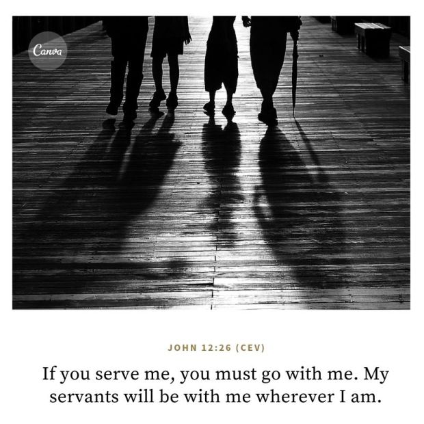 Then Jesus said to his disciples, “Whoever wants to be my disciple must deny themselves and take up their cross and follow me.-2